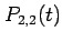$\displaystyle P_{2,2}(t)$