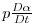 $ p\frac{D\alpha }{Dt}$