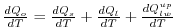 $ \frac{dQ_o}{dT}= \frac{dQ_s}{dT} +
\frac{dQ_l}{dT} + \frac{dQ_{lw}^{up}}{dT}$