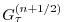 $ G_\tau^{(n+1/2)}$