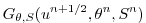 $\displaystyle G_{\theta,S} ( u^{n+1/2}, \theta^{n}, S^{n} )$