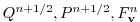 $ Q^{n+1/2}, P^{n+1/2}, F_{\bf v}^n$