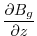 $\displaystyle \frac{\partial B_g}{\partial z}$