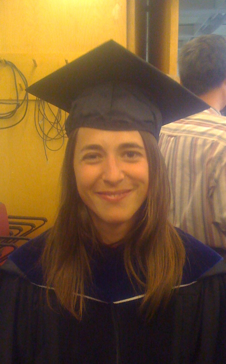 Dr Fanny Monteiro, seen here at the EAPS Post-Commencement Party, June 5th, 2009.